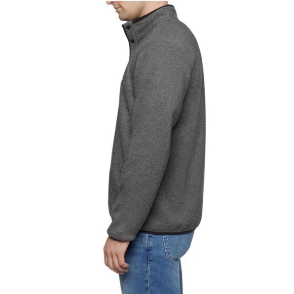Eddie Bauer Sweater Fleece Snap Pullover MRSP $90 - Picture 10 of 11